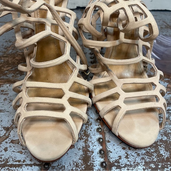 SCHUTZ Juliana Caged Stiletto Heels - Picture 14 of 16